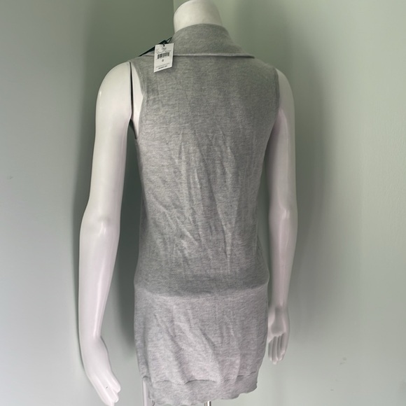 Magaschoni Moonlight Malange small sleeveless sparkle sweater dress tunic NEW - Picture 5 of 6